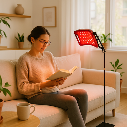 LumaVita Red Light Therapy Lamp