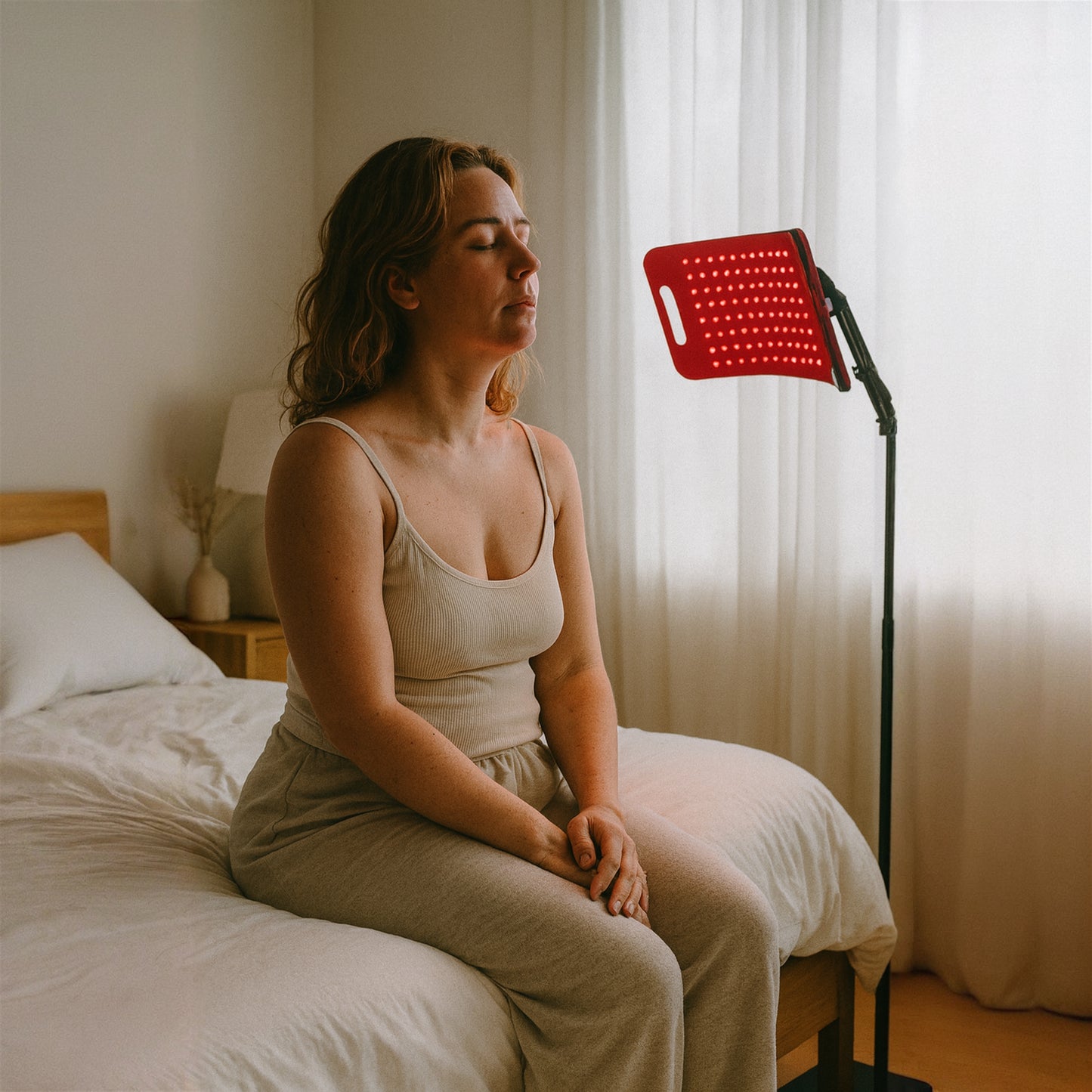LumaVita Red Light Therapy Lamp