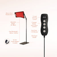 LumaVita Red Light Therapy Lamp